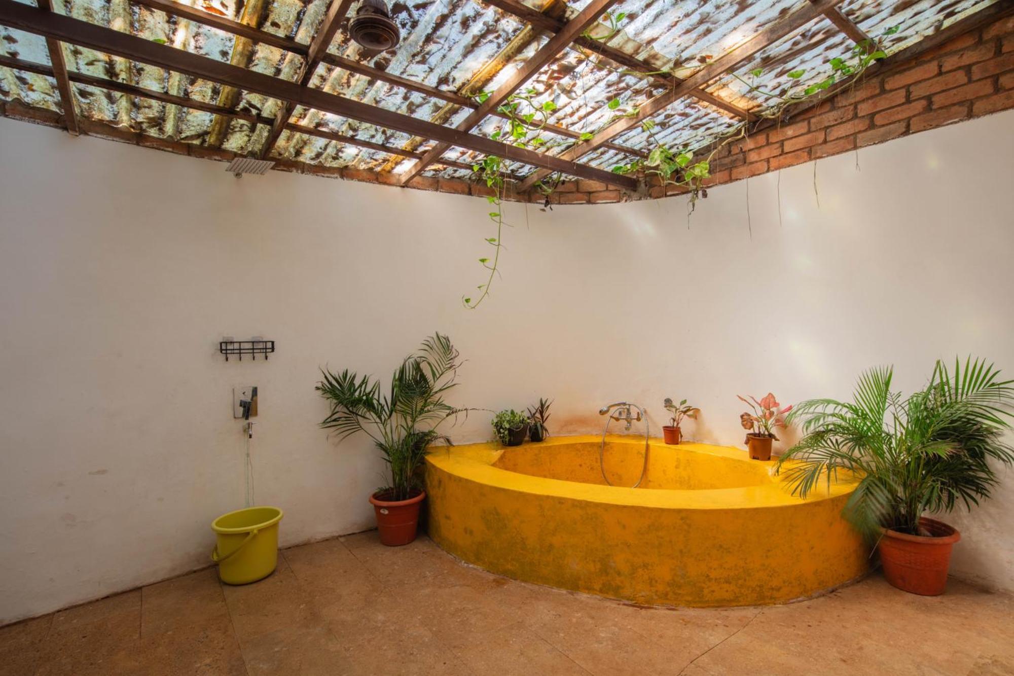 Satori Wellness Cottages I Yoga, Sauna, Ice Bath, Holistic Therapies & More Mandrem Exterior foto